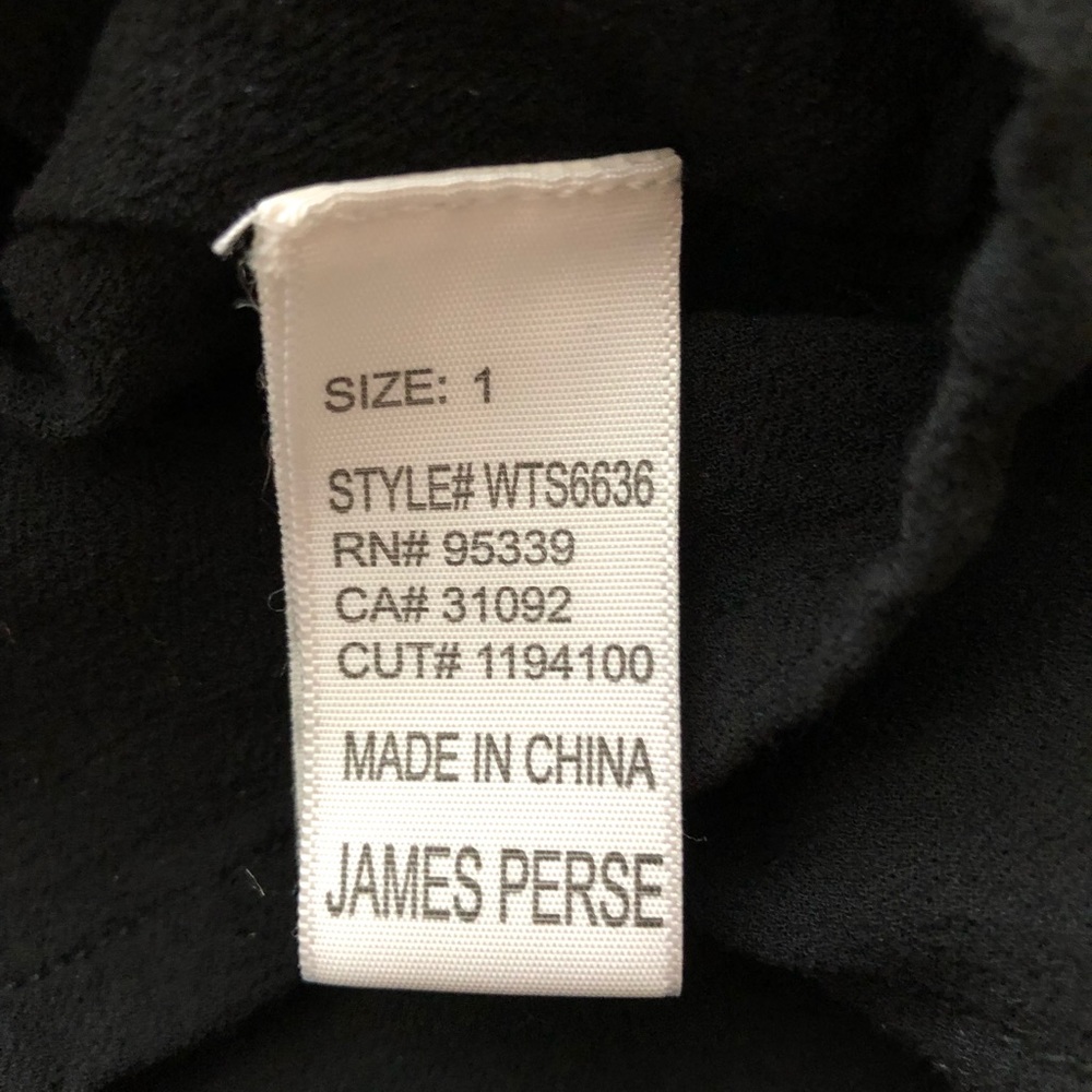 ***SOLD***James Perse Crepe Utility Dress - Picture 6 of 7